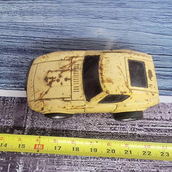 Vintage Tonka Orange Metal DATSUN 280Z FairladyZ ~ yellow - Picture 2 of 8
